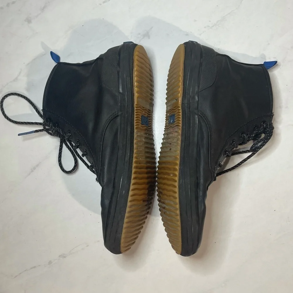 Keds Women’s Scout Splash‎ Black Blue Rain Boots Size 6